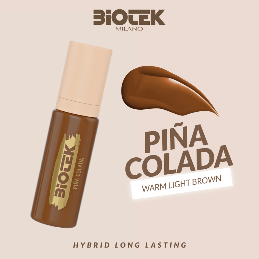 Permanent Farbe Piña Colada: Warm Light Brown